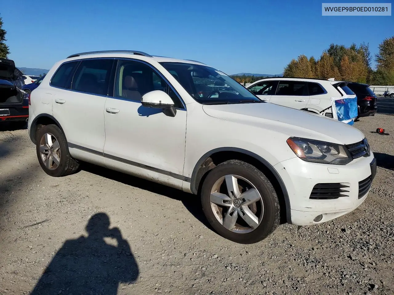 2014 VOLKSWAGEN TOUAREG VIN WVGEP9BP0ED010281 — фото 4