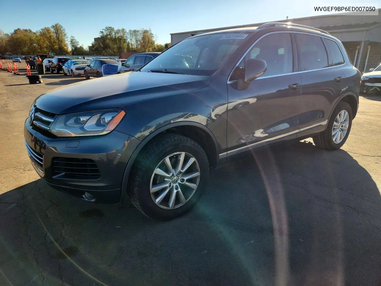 VOLKSWAGEN TOUAREG 2014, VIN WVGEF9BP6ED007050