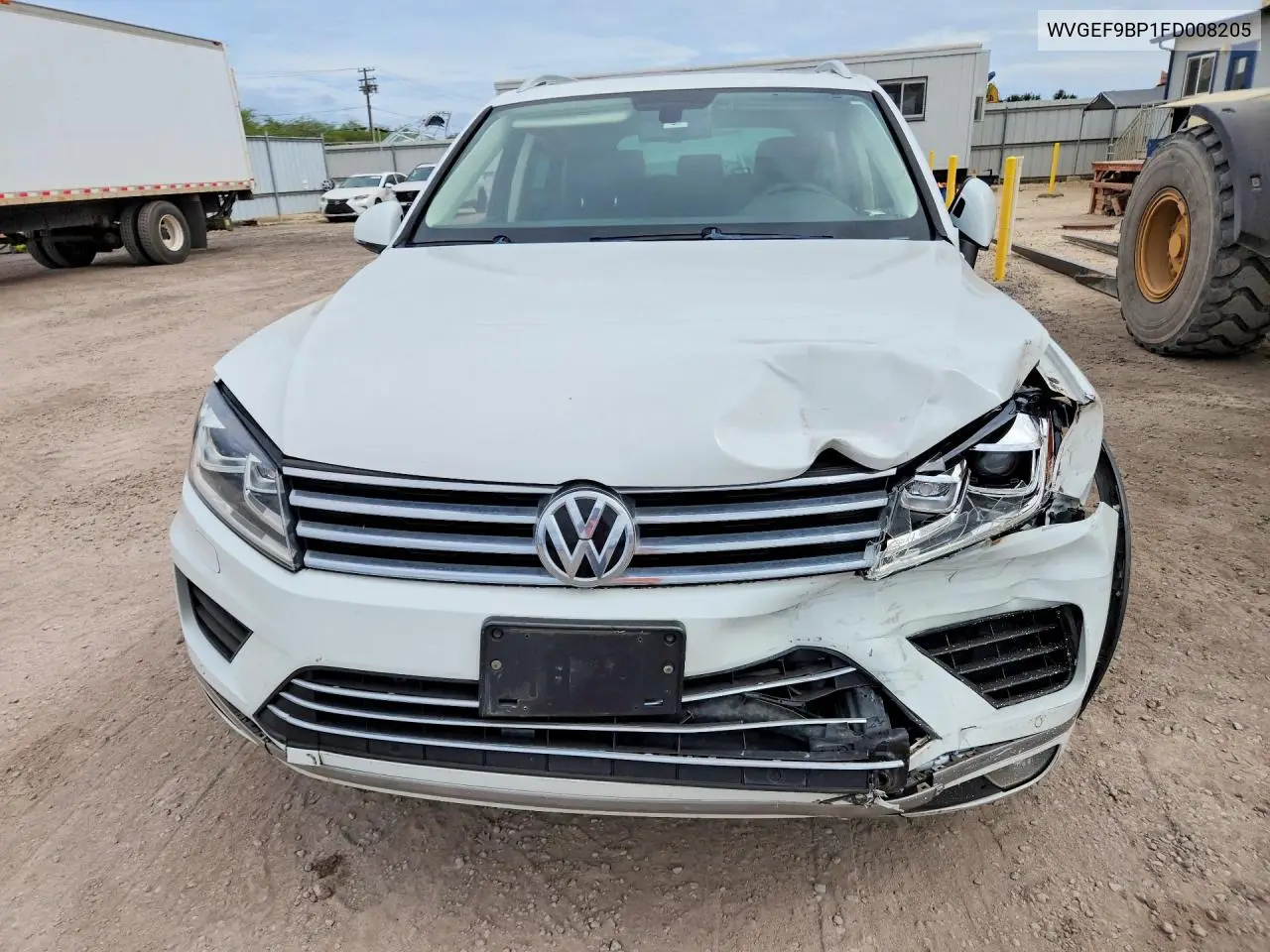 2015 VOLKSWAGEN TOUAREG VIN WVGEF9BP1FD008205 — фото 5