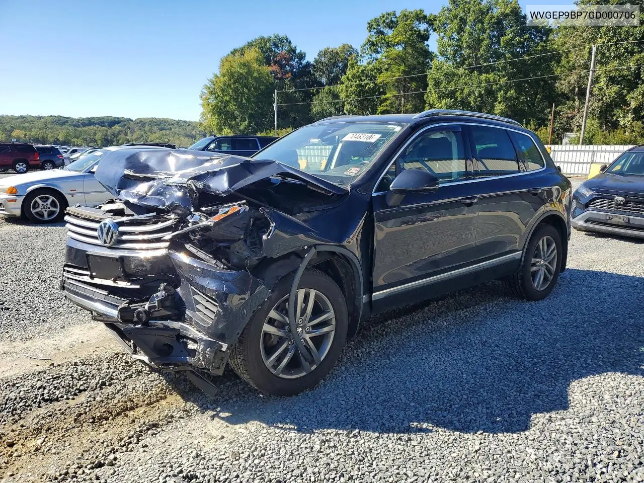 VOLKSWAGEN TOUAREG 2016, VIN WVGEP9BP7GD000706