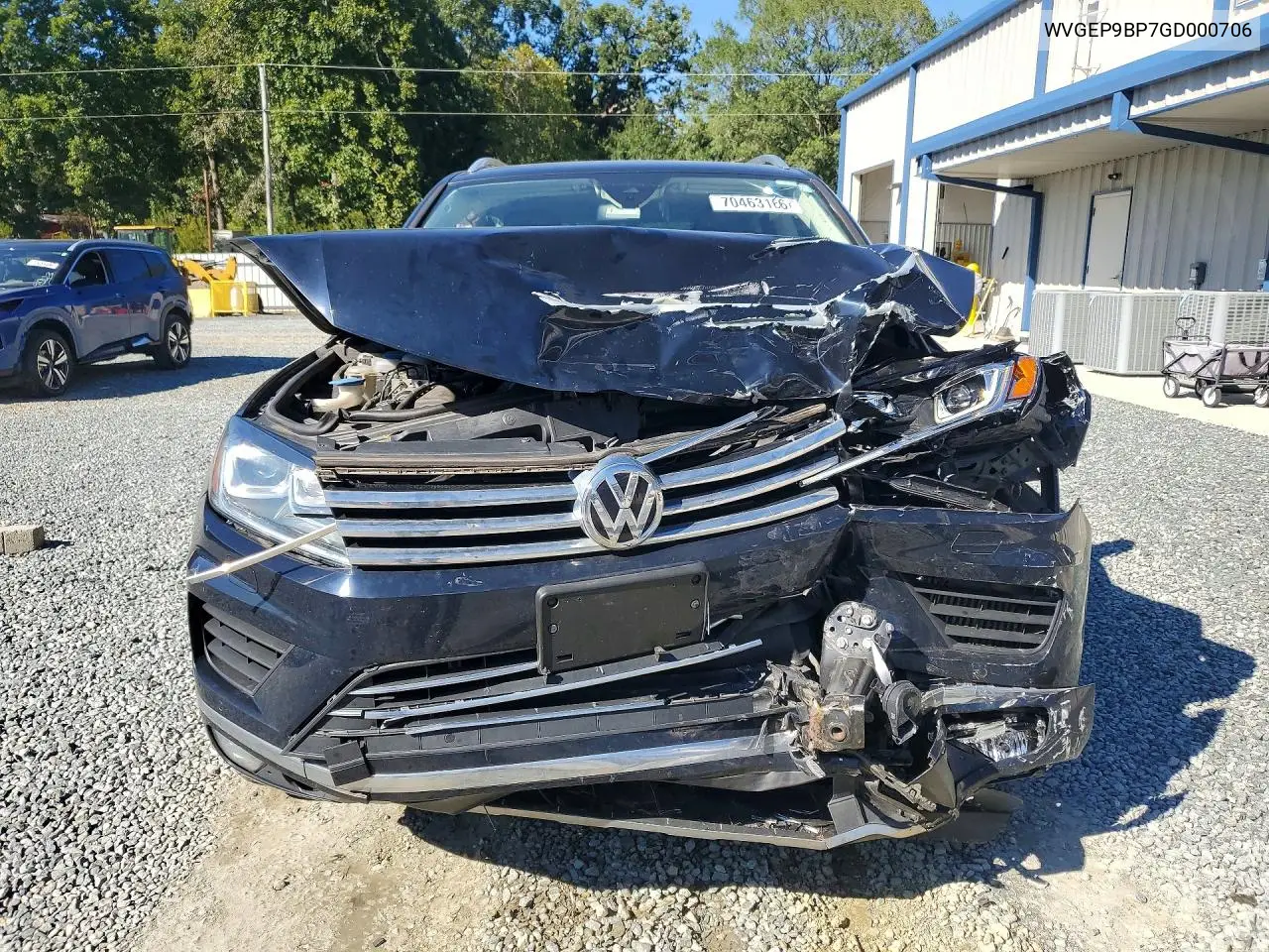 2016 VOLKSWAGEN TOUAREG VIN WVGEP9BP7GD000706 — фото 5