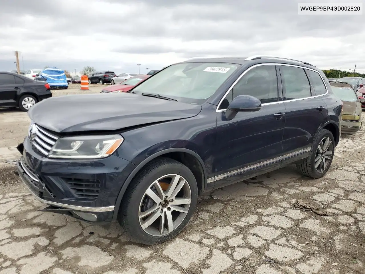 VOLKSWAGEN TOUAREG 2016, VIN WVGEP9BP4GD002820
