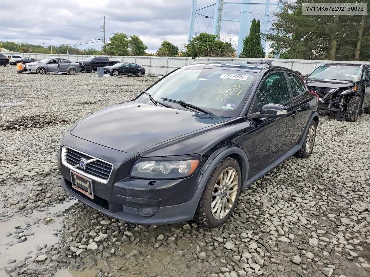 VOLVO C30 2009, VIN YV1MK672292130072