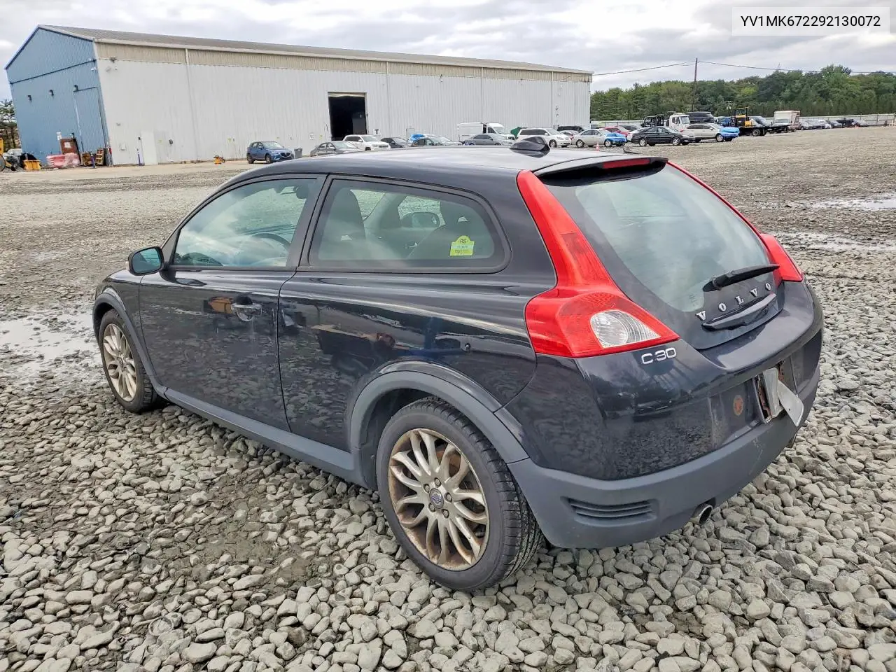 2009 VOLVO C30 VIN YV1MK672292130072 — фото 2