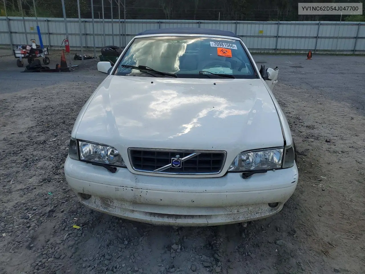 2004 VOLVO C70 VIN YV1NC62D54J047700 — фото 5