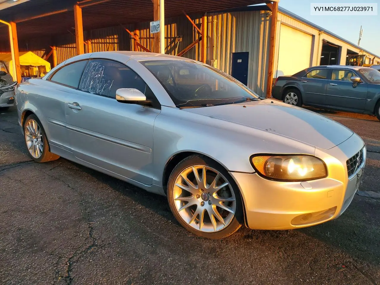 2007 VOLVO C70 VIN YV1MC68277J023971 — фото 4