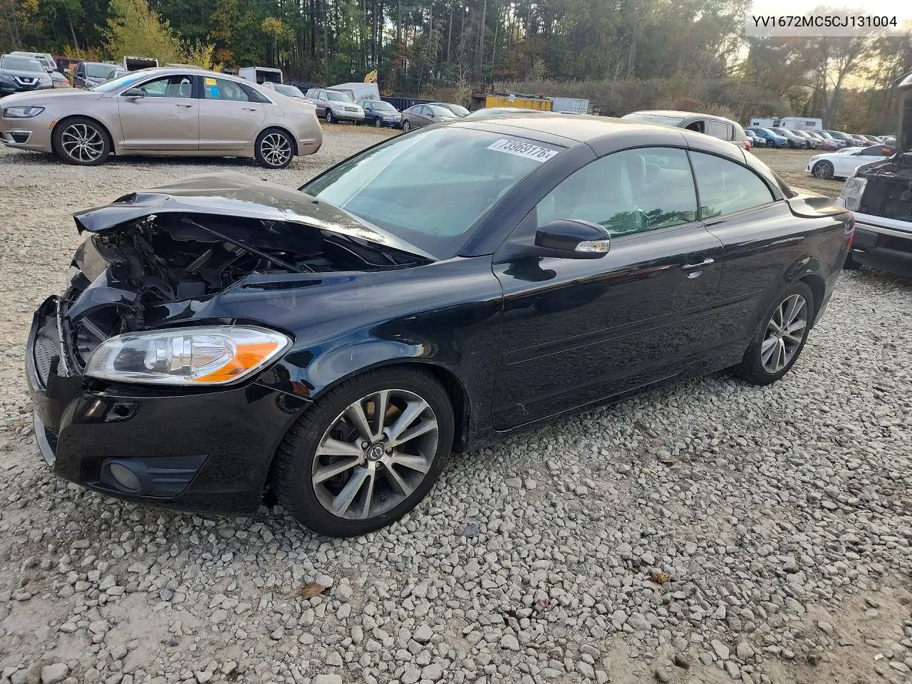 VOLVO C70 2012, VIN YV1672MC5CJ131004