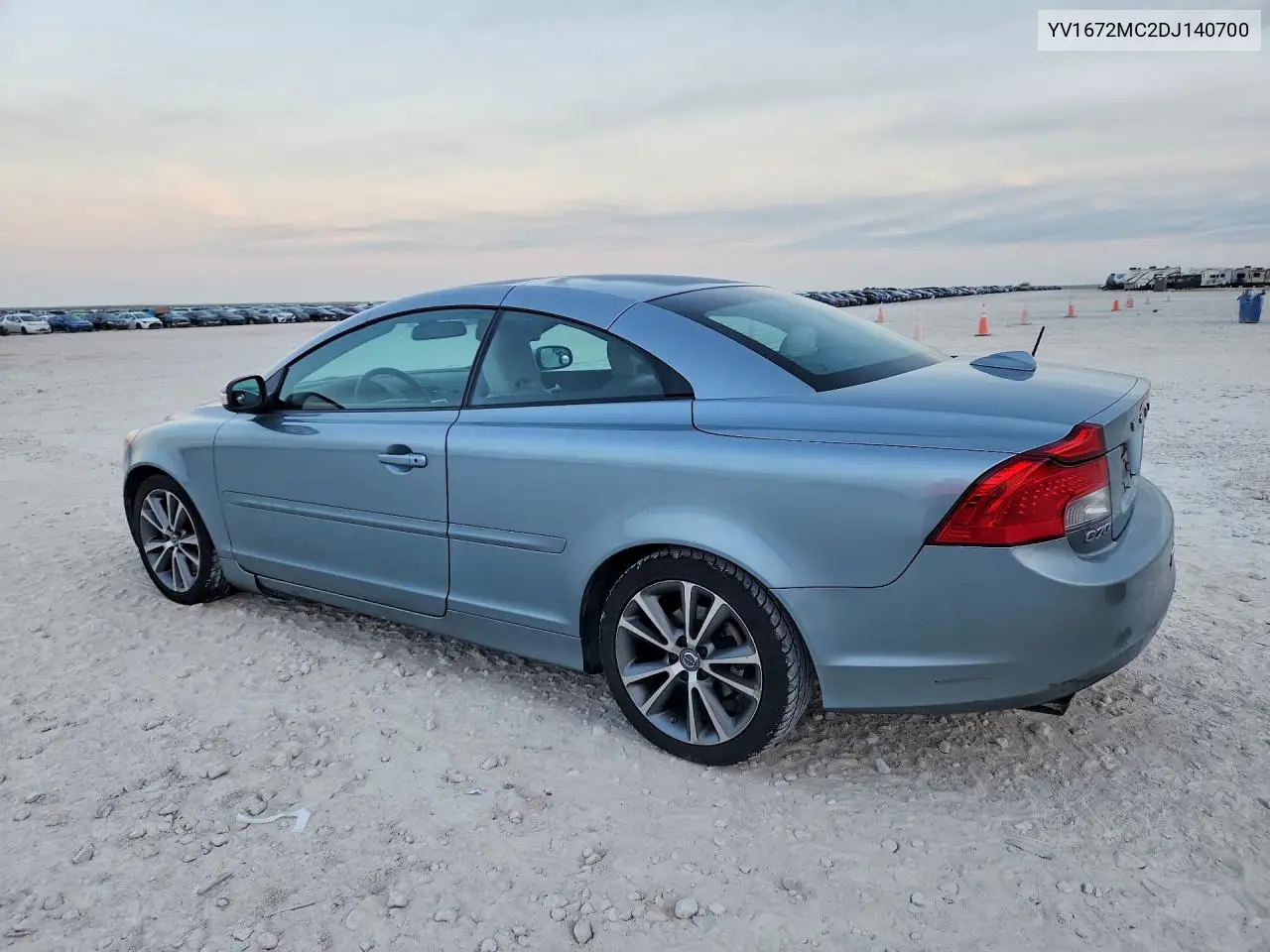 2013 VOLVO C70 VIN YV1672MC2DJ140700 — фото 2
