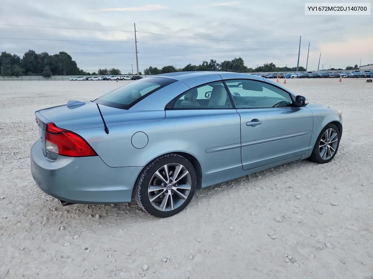2013 VOLVO C70 VIN YV1672MC2DJ140700 — фото 3