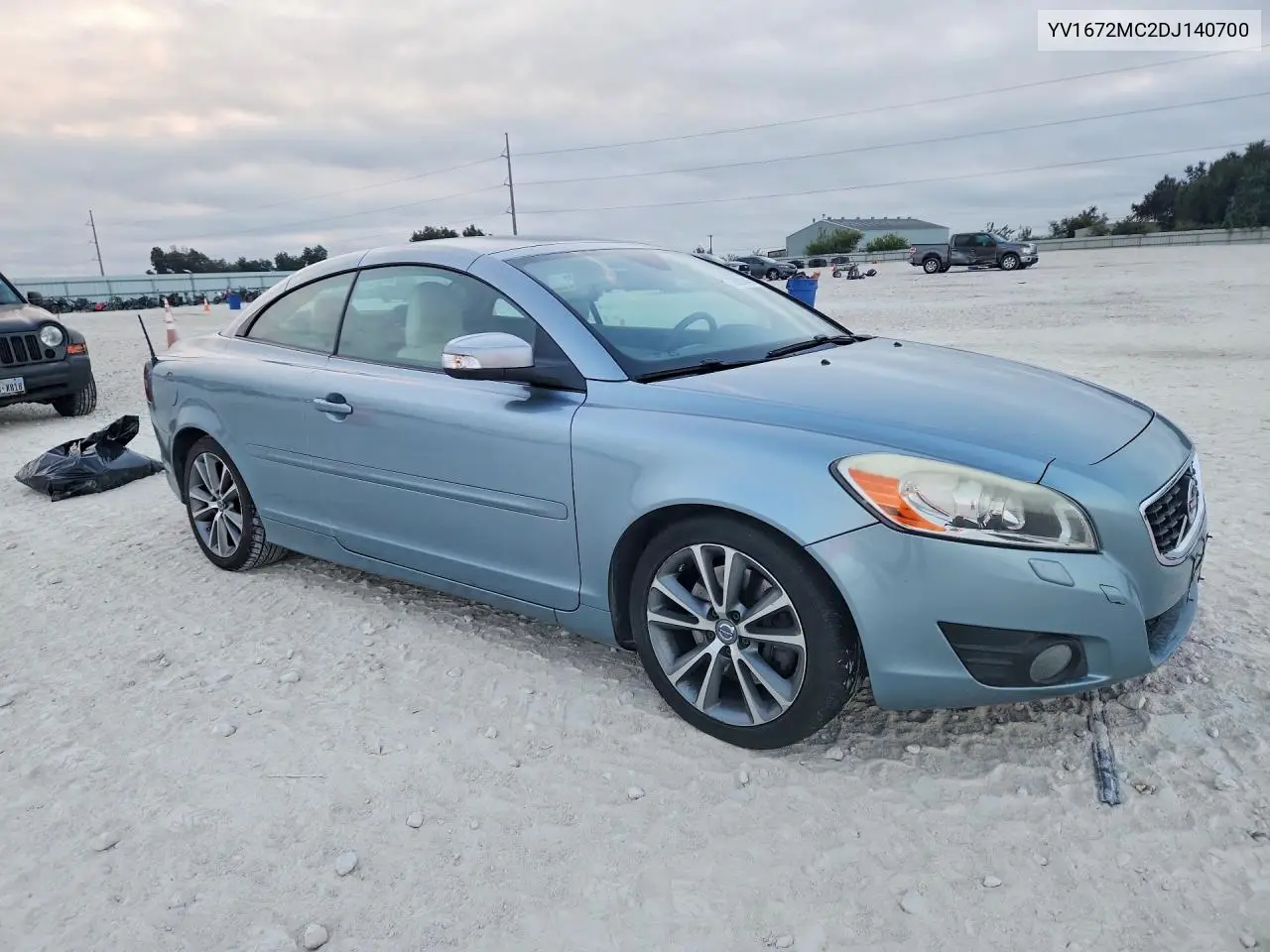 2013 VOLVO C70 VIN YV1672MC2DJ140700 — фото 4