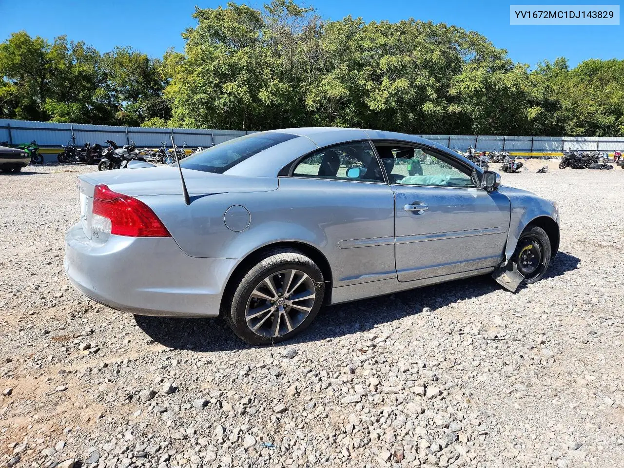 2013 VOLVO C70 VIN YV1672MC1DJ143829 — фото 3