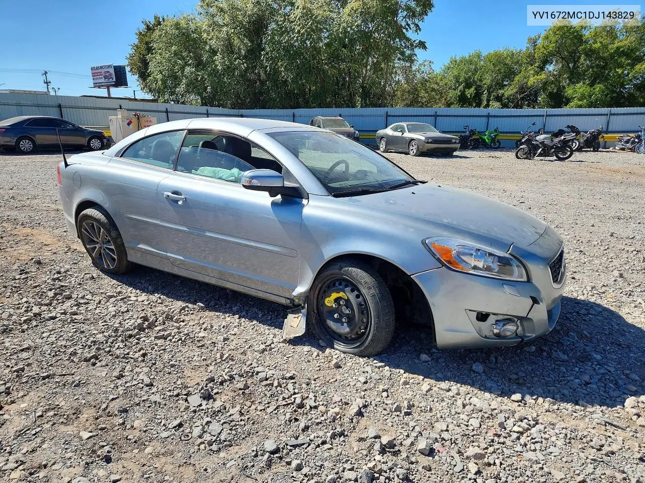 2013 VOLVO C70 VIN YV1672MC1DJ143829 — фото 4