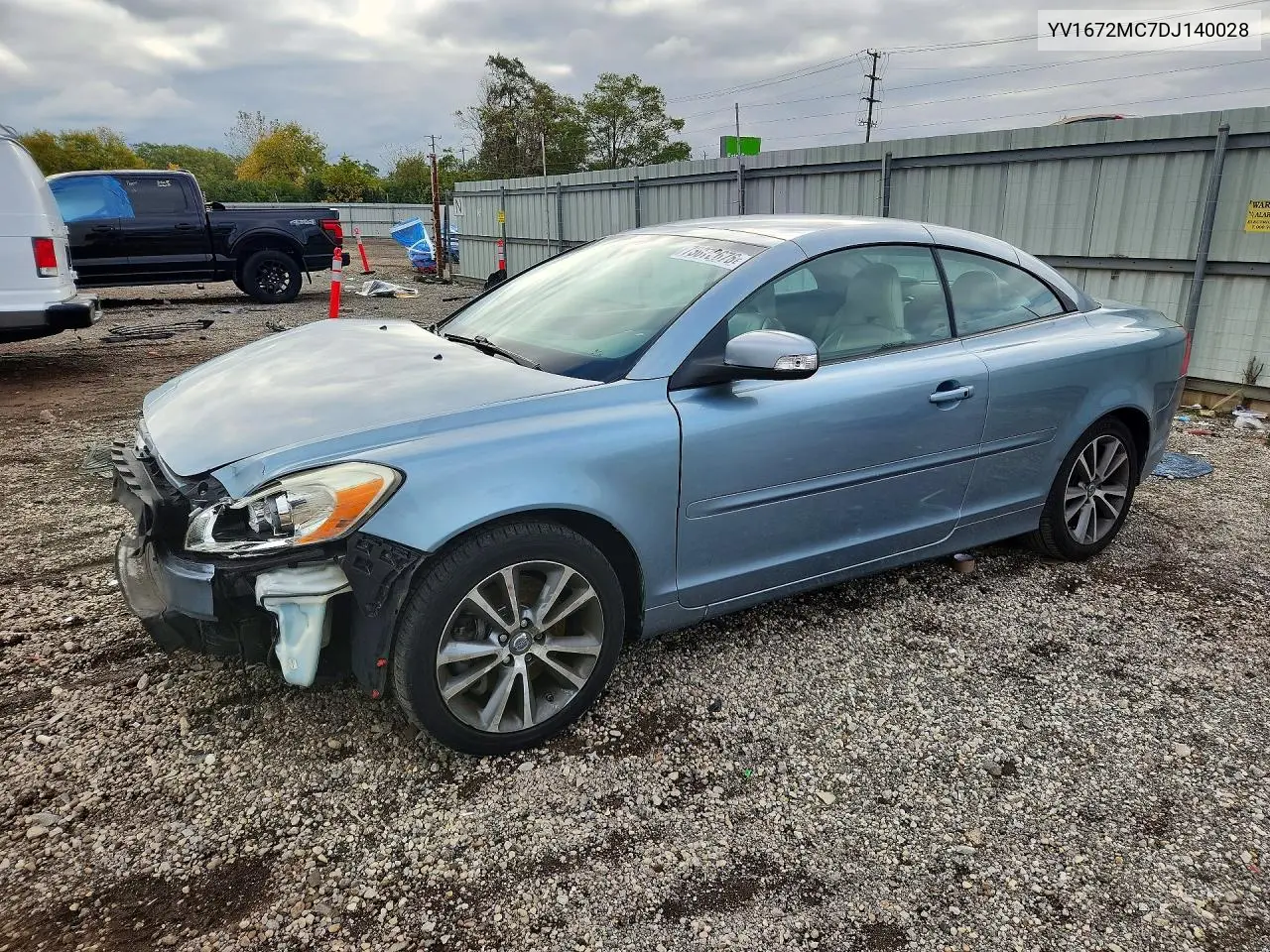 VOLVO C70 2013, VIN YV1672MC7DJ140028