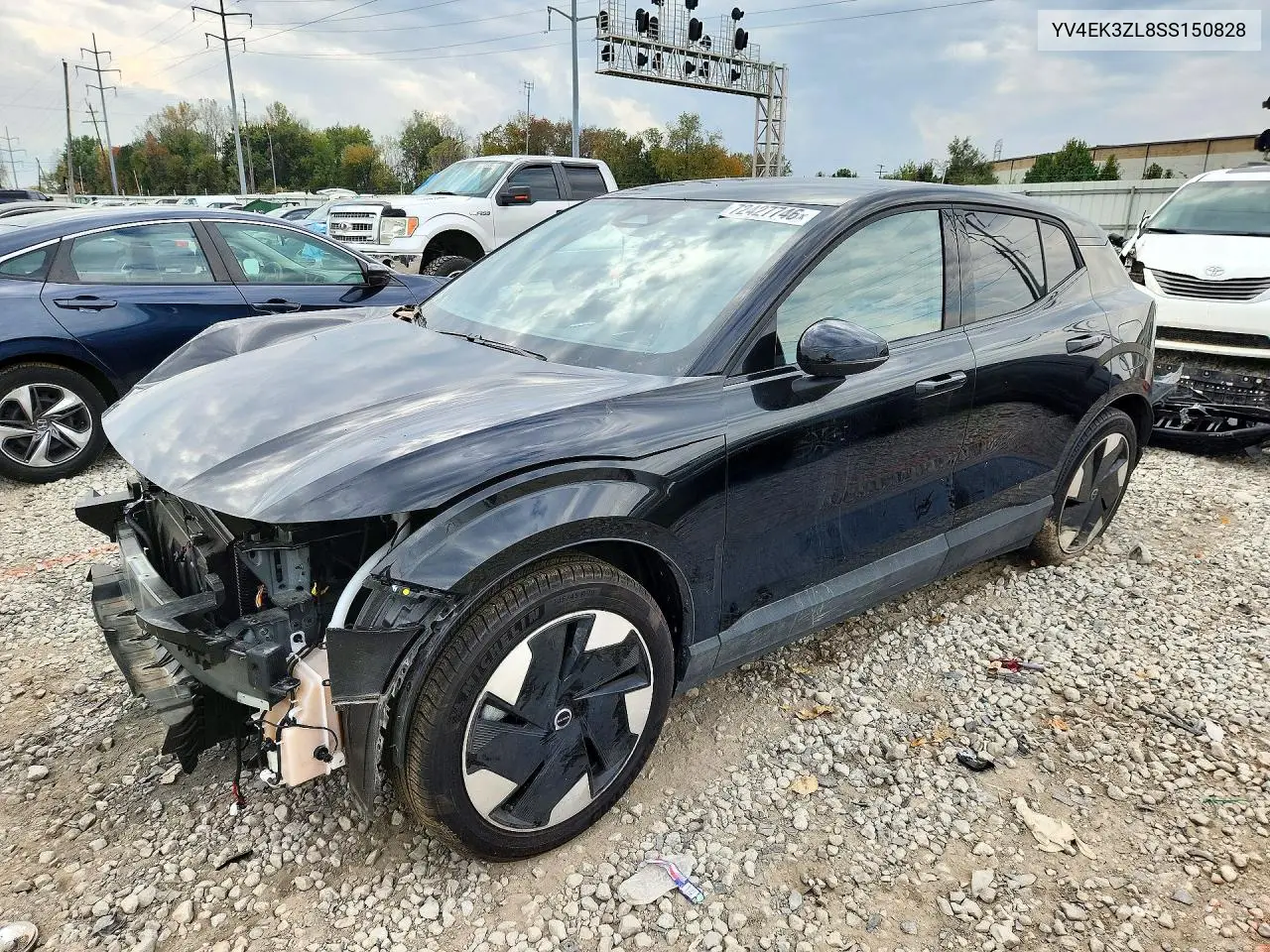 VOLVO EX30 2025, VIN YV4EK3ZL8SS150828