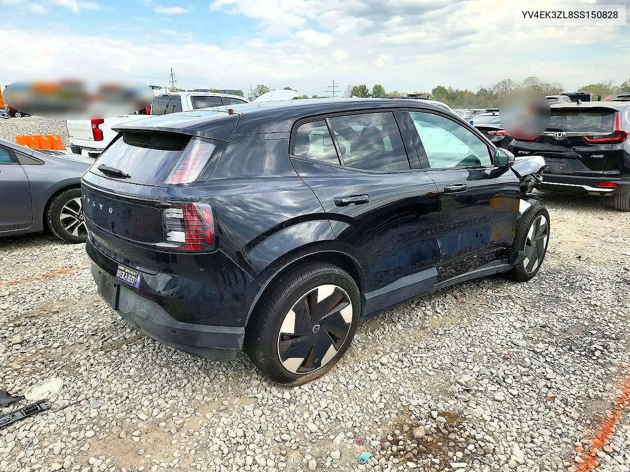 2025 VOLVO EX30 VIN YV4EK3ZL8SS150828 — фото 3