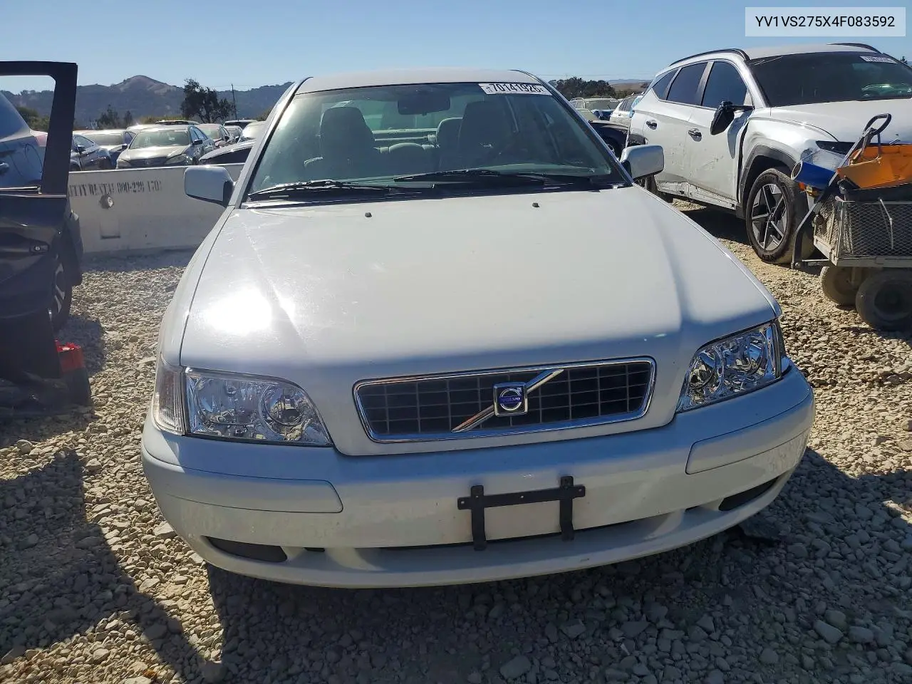 2004 VOLVO S40 VIN YV1VS275X4F083592 — фото 5