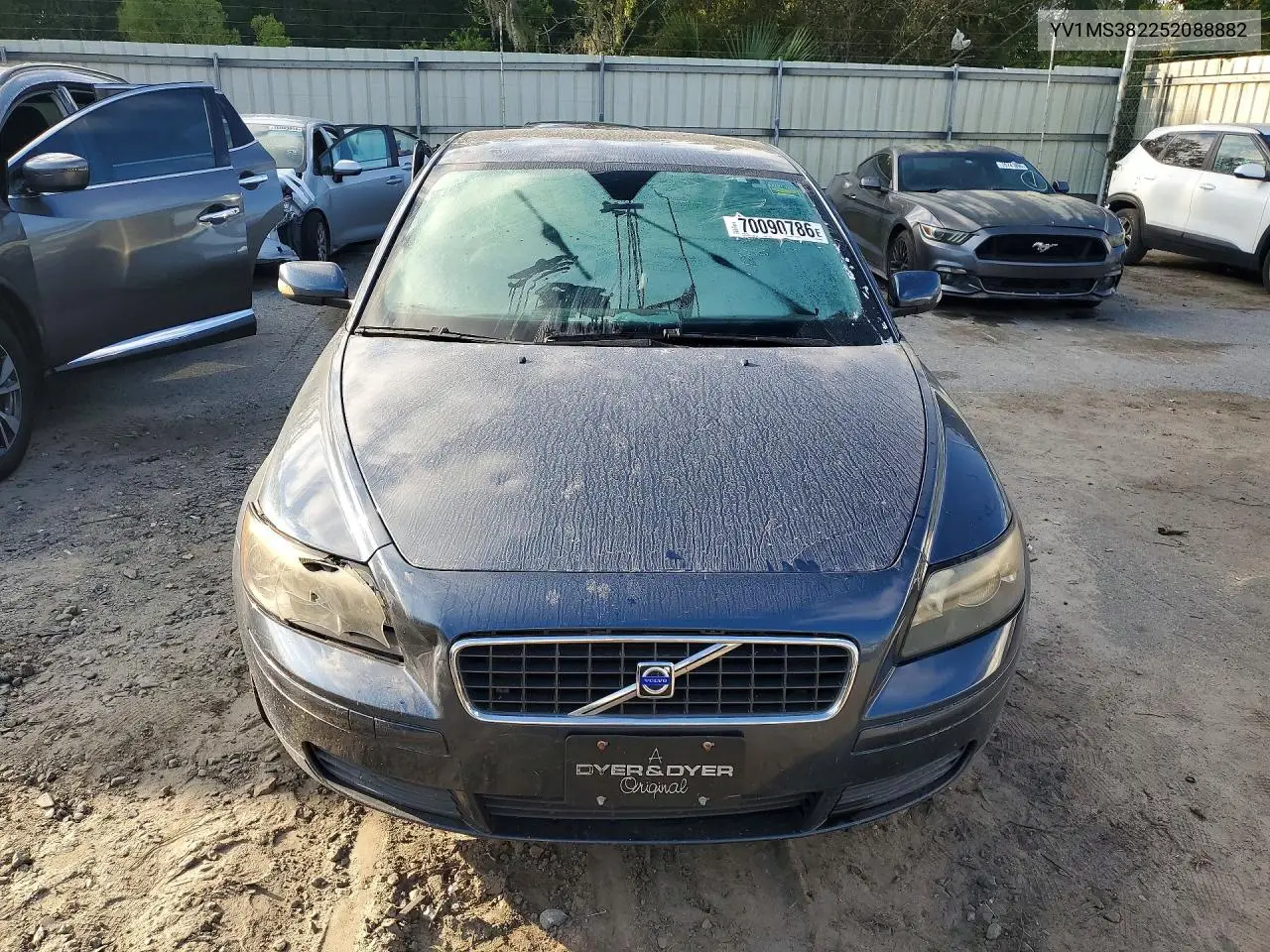 2005 VOLVO S40 VIN YV1MS382252088882 — фото 5
