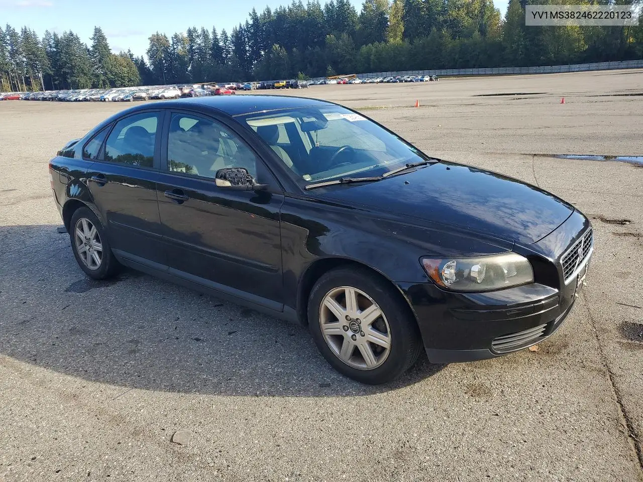 2006 VOLVO S40 VIN YV1MS382462220123 — фото 4