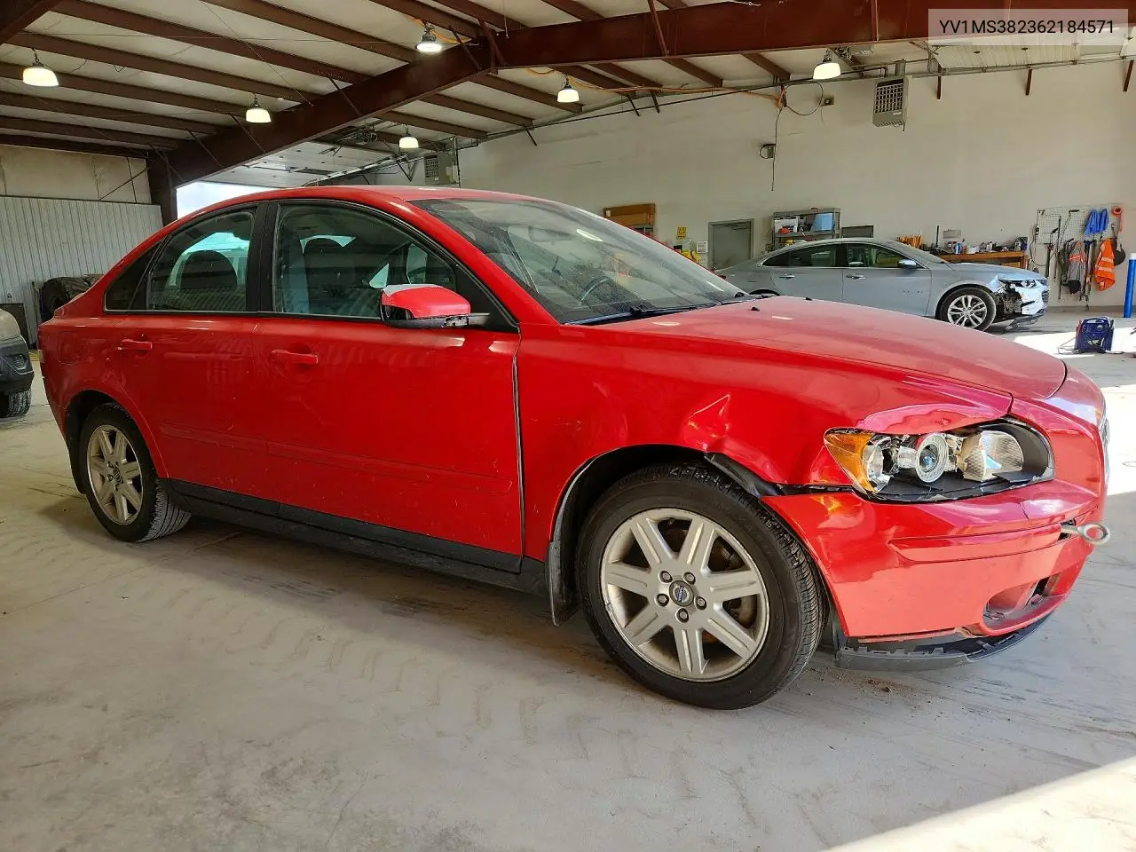 2006 VOLVO S40 VIN YV1MS382362184571 — фото 4
