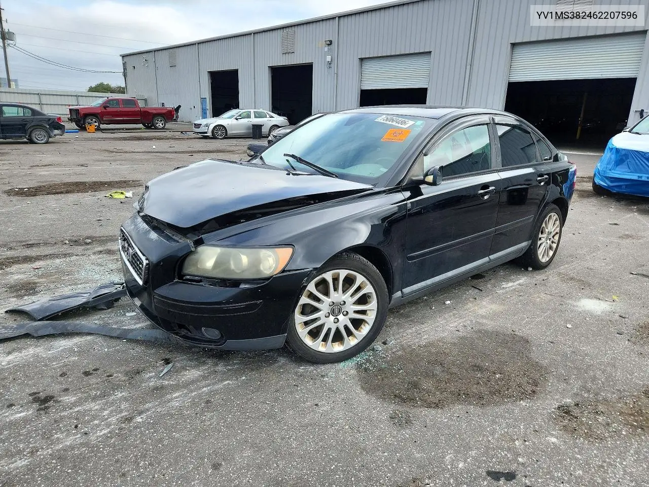 VOLVO S40 2006, VIN YV1MS382462207596