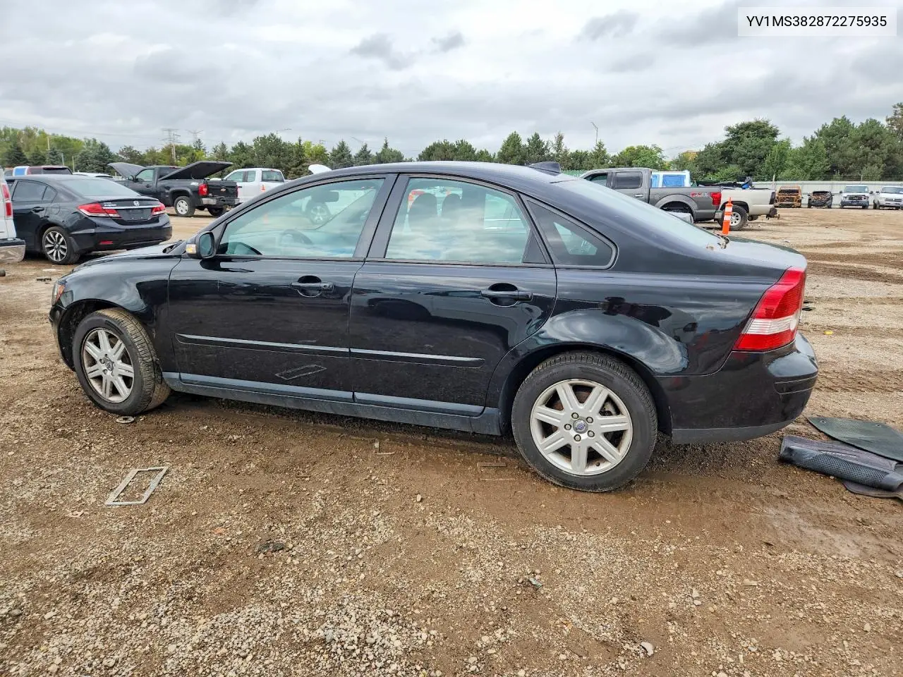 2007 VOLVO S40 VIN YV1MS382872275935 — фото 2