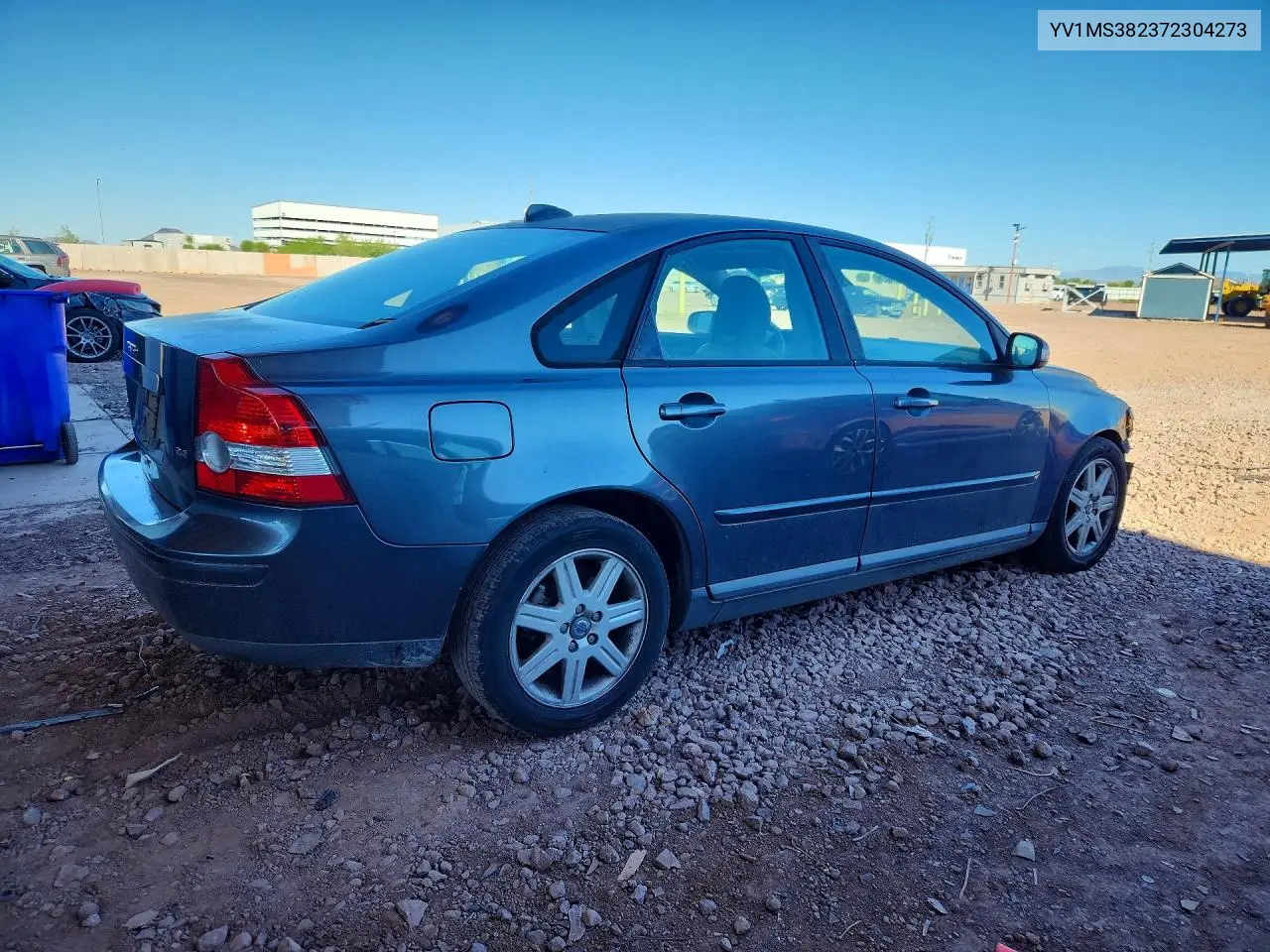 2007 VOLVO S40 VIN YV1MS382372304273 — фото 3