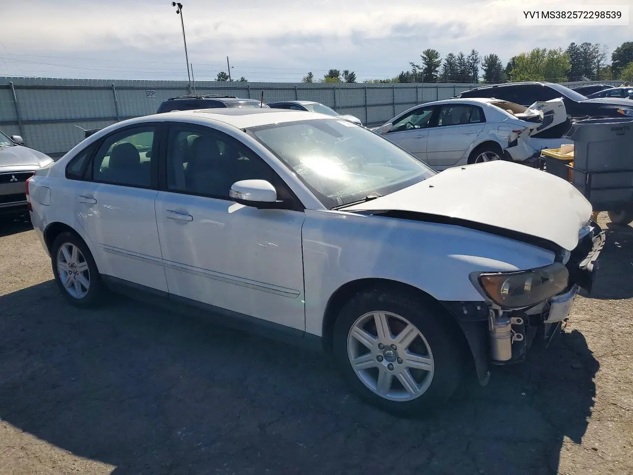2007 VOLVO S40 VIN YV1MS382572298539 — фото 4