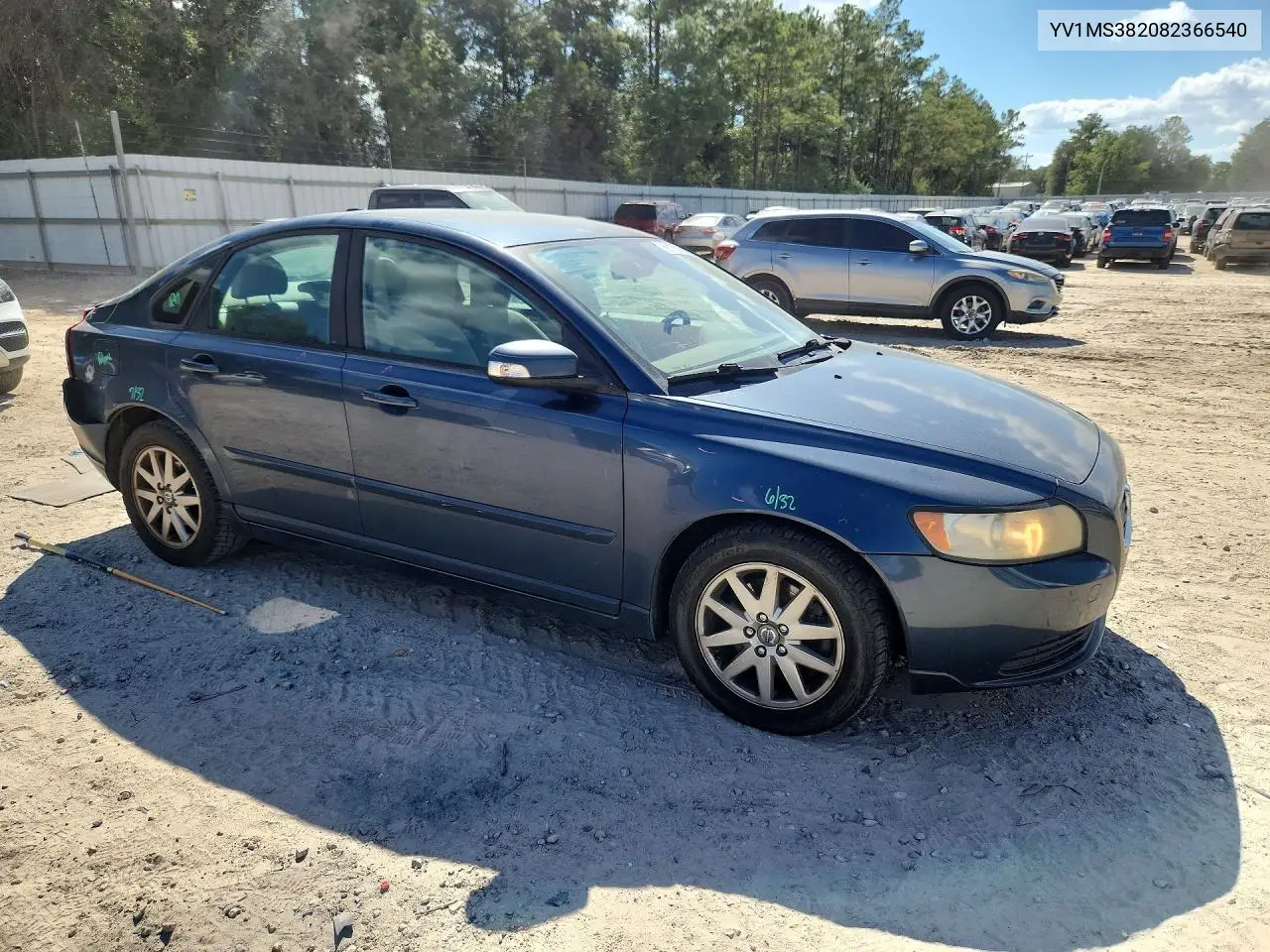 2008 VOLVO S40 VIN YV1MS382082366540 — фото 4