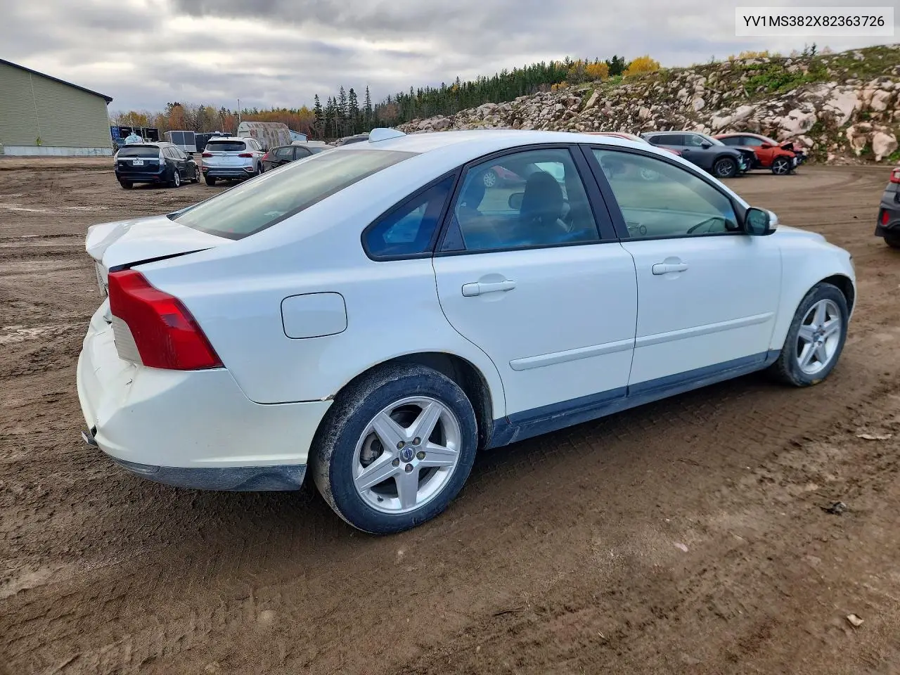 2008 VOLVO S40 VIN YV1MS382X82363726 — фото 3