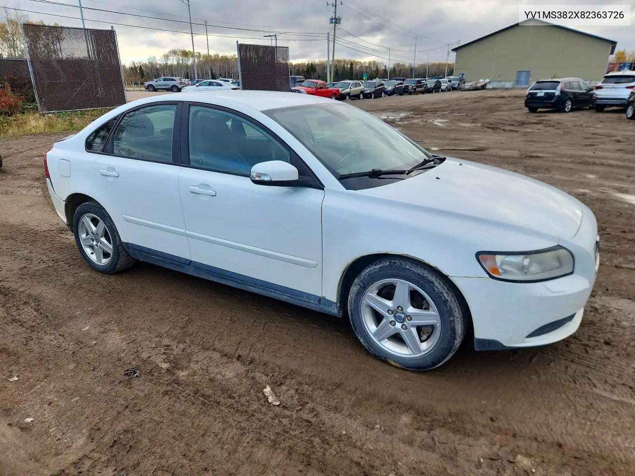2008 VOLVO S40 VIN YV1MS382X82363726 — фото 4