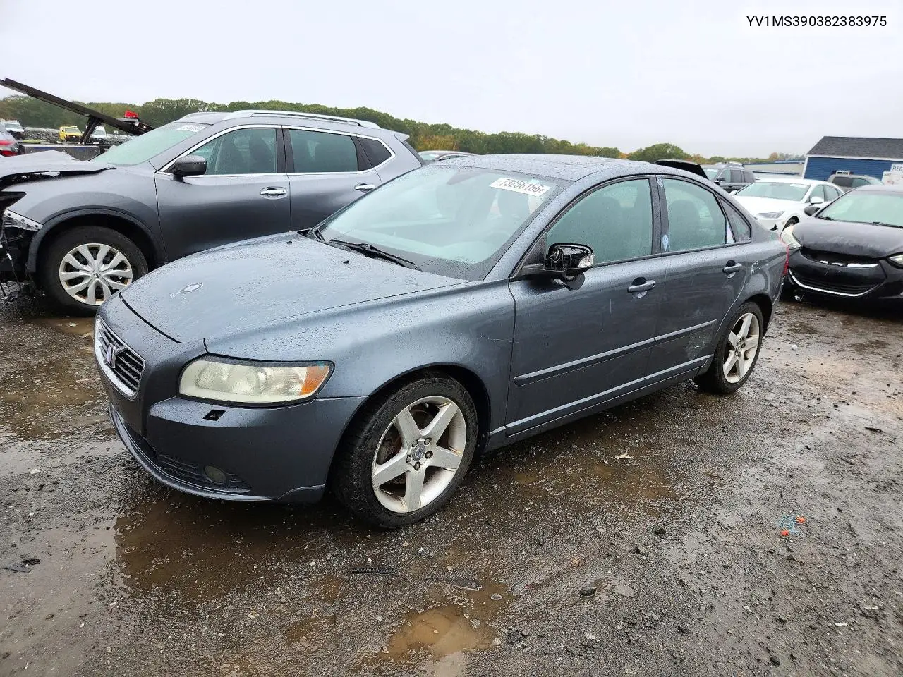 VOLVO S40 2008, VIN YV1MS390382383975