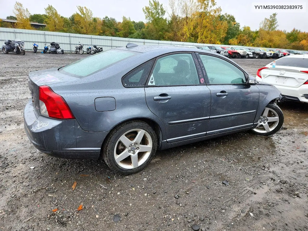 2008 VOLVO S40 VIN YV1MS390382383975 — фото 3