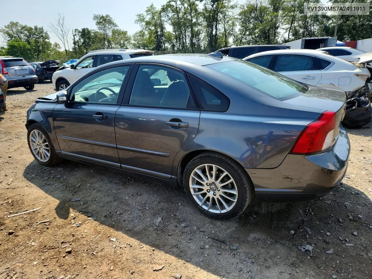 2010 VOLVO S40 VIN YV1390MS7A2491911 — фото 2