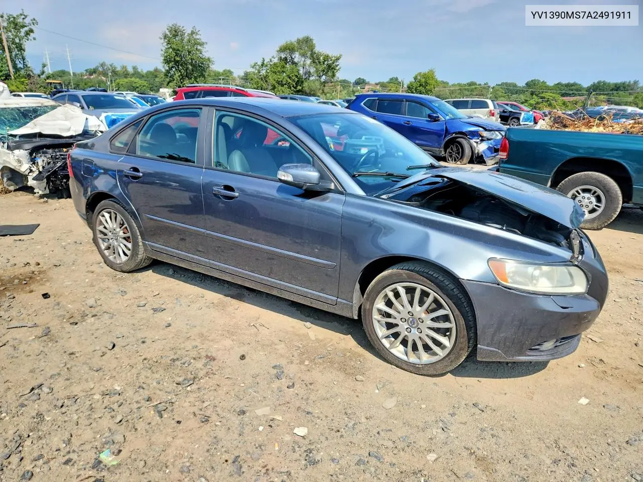 2010 VOLVO S40 VIN YV1390MS7A2491911 — фото 4