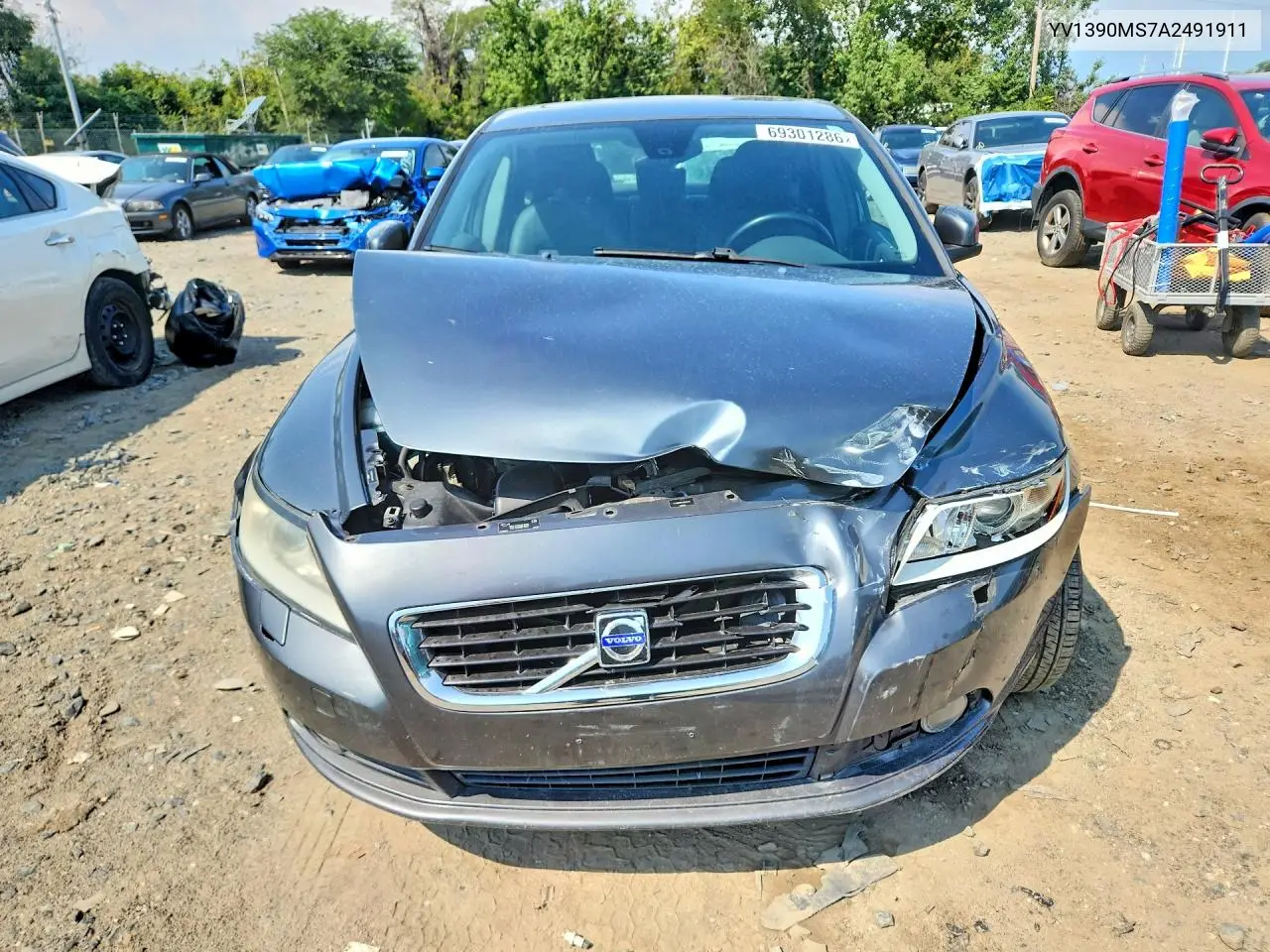 2010 VOLVO S40 VIN YV1390MS7A2491911 — фото 5