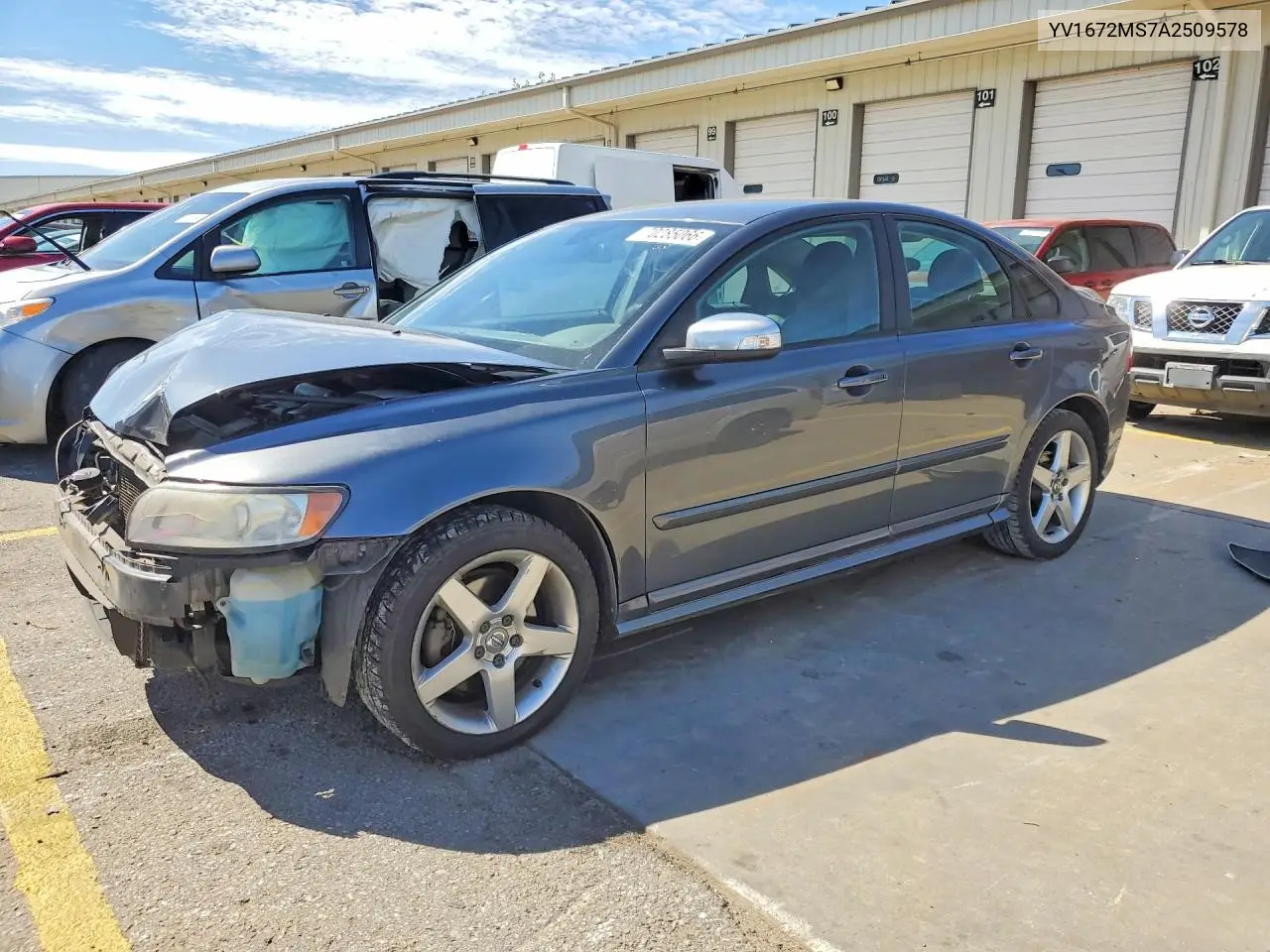 VOLVO S40 2010, VIN YV1672MS7A2509578