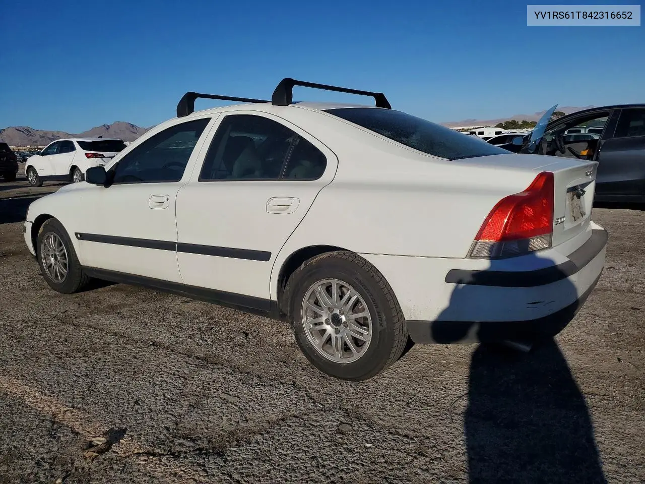 2004 VOLVO S60 VIN YV1RS61T842316652 — фото 2