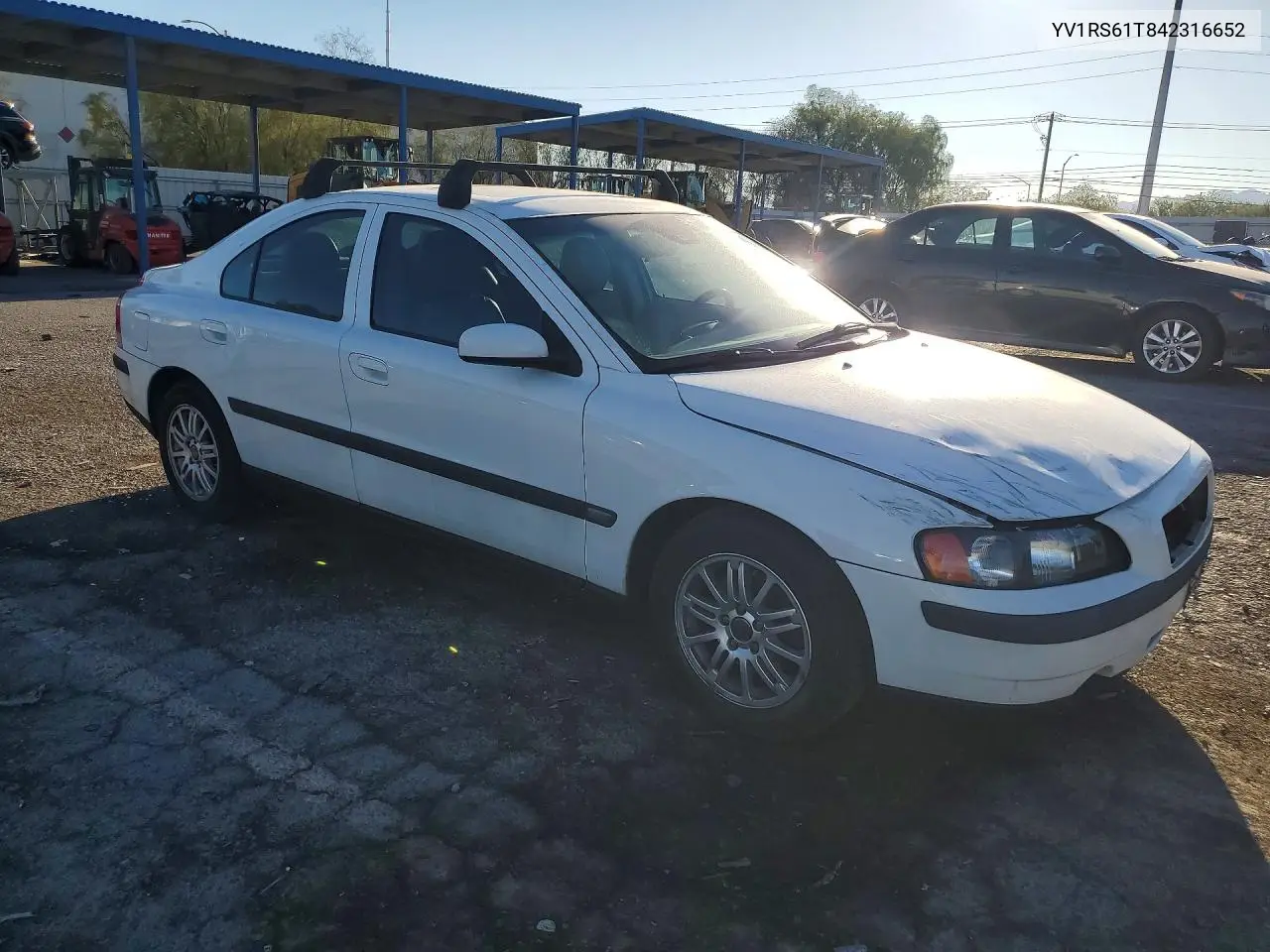 2004 VOLVO S60 VIN YV1RS61T842316652 — фото 4