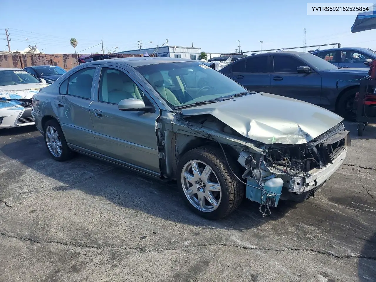 2006 VOLVO S60 VIN YV1RS592162525854 — фото 4