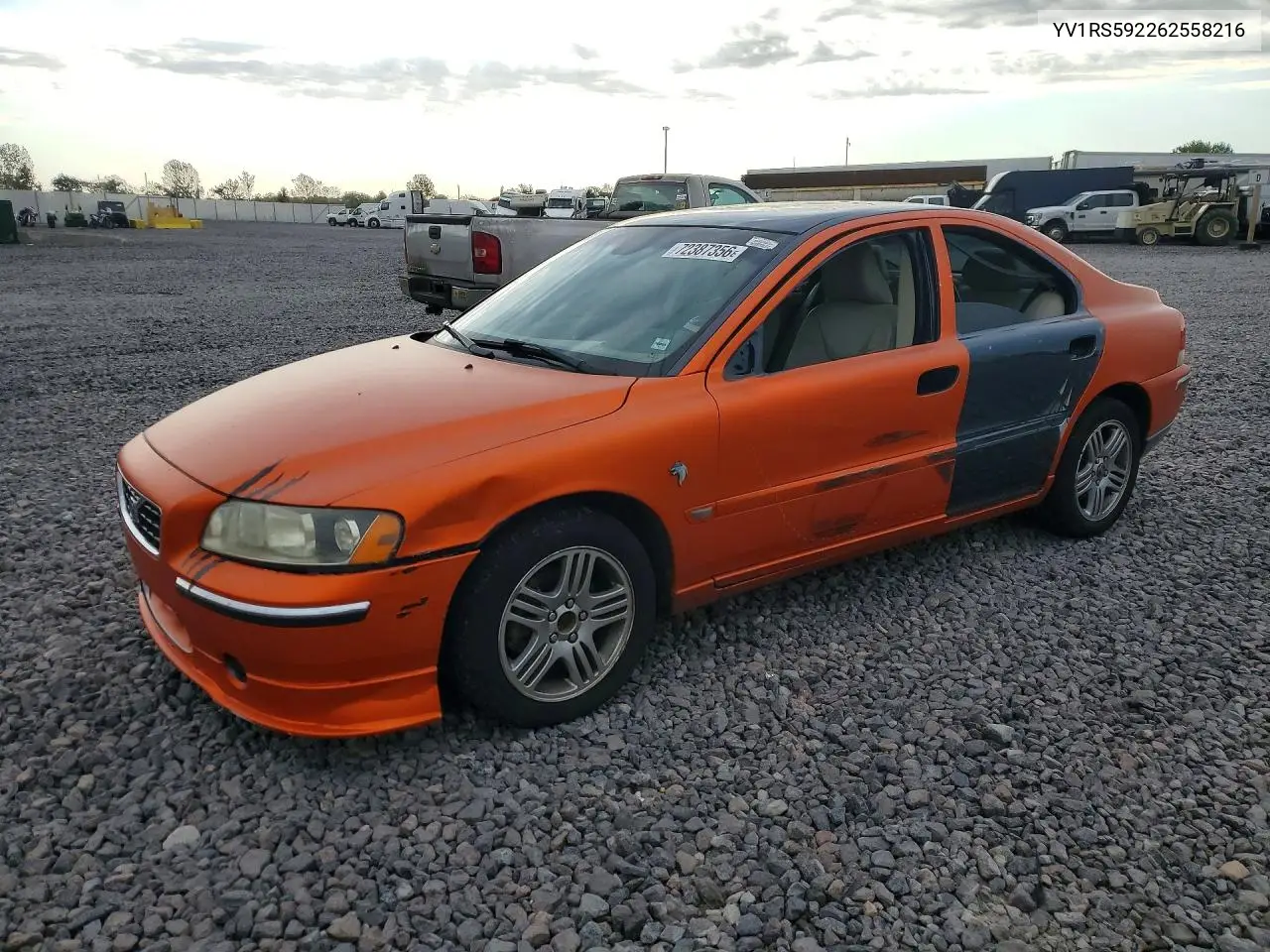 VOLVO S60 2006, VIN YV1RS592262558216