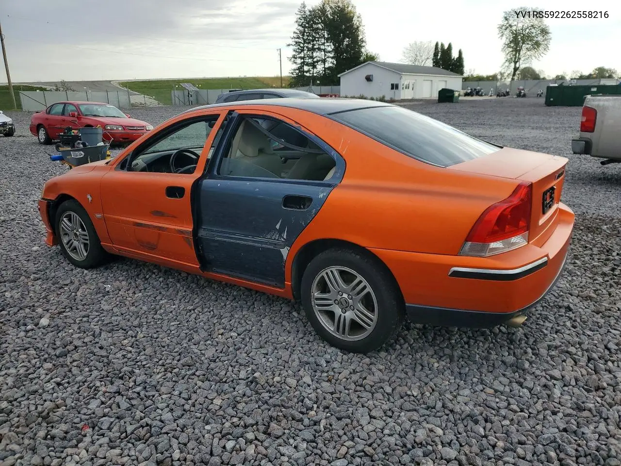 2006 VOLVO S60 VIN YV1RS592262558216 — фото 2
