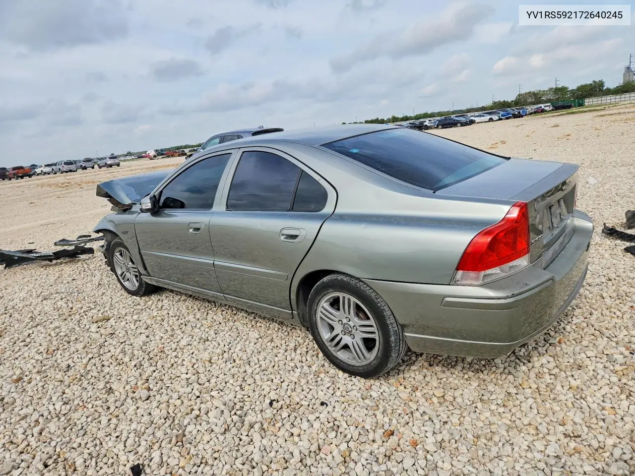 2007 VOLVO S60 VIN YV1RS592172640245 — фото 2