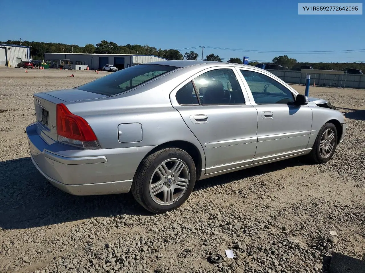 2007 VOLVO S60 VIN YV1RS592772642095 — фото 3