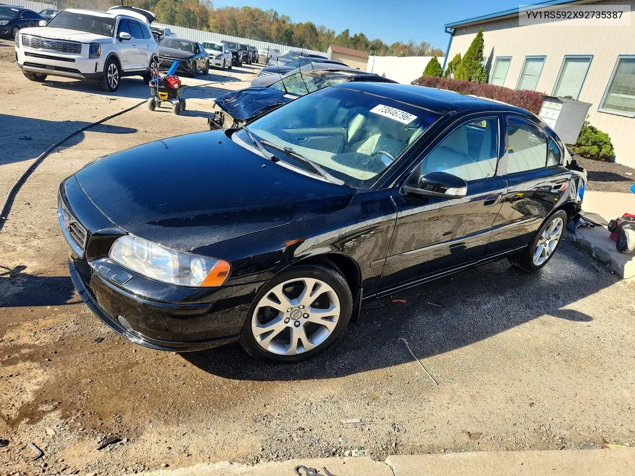 VOLVO S60 2009, VIN YV1RS592X92735387