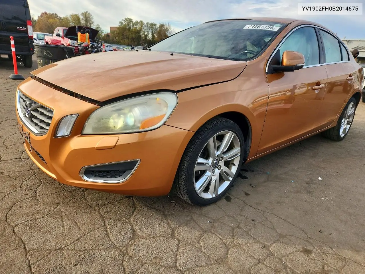 VOLVO S60 2011, VIN YV1902FH0B2014675