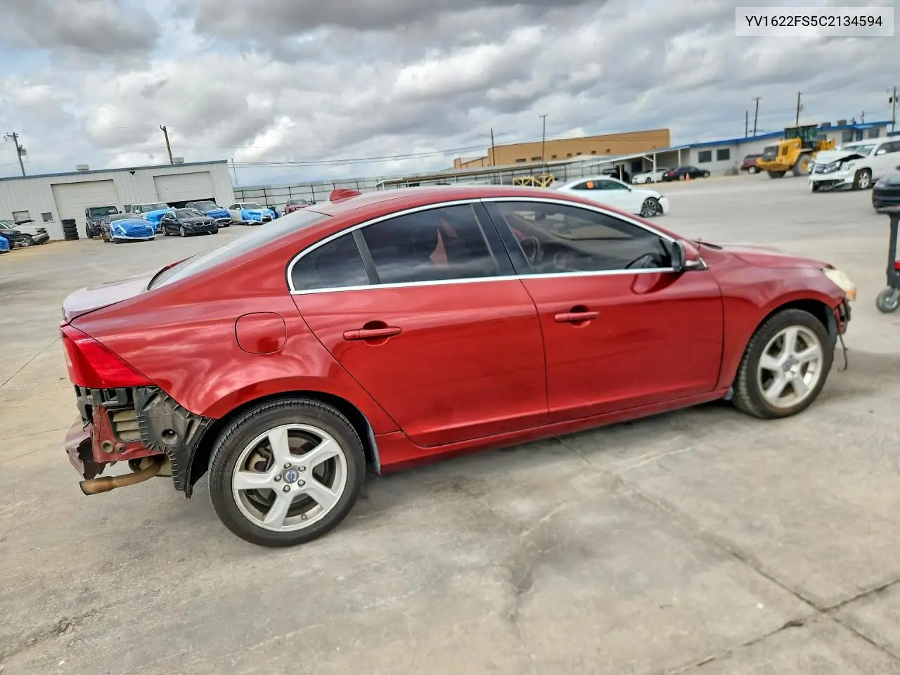 2012 VOLVO S60 VIN YV1622FS5C2134594 — фото 3