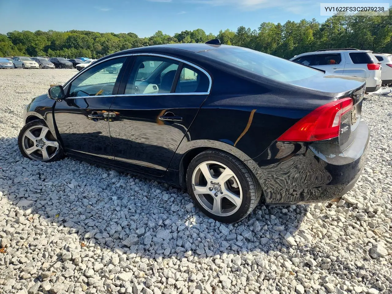 2012 VOLVO S60 VIN YV1622FS3C2079238 — фото 2