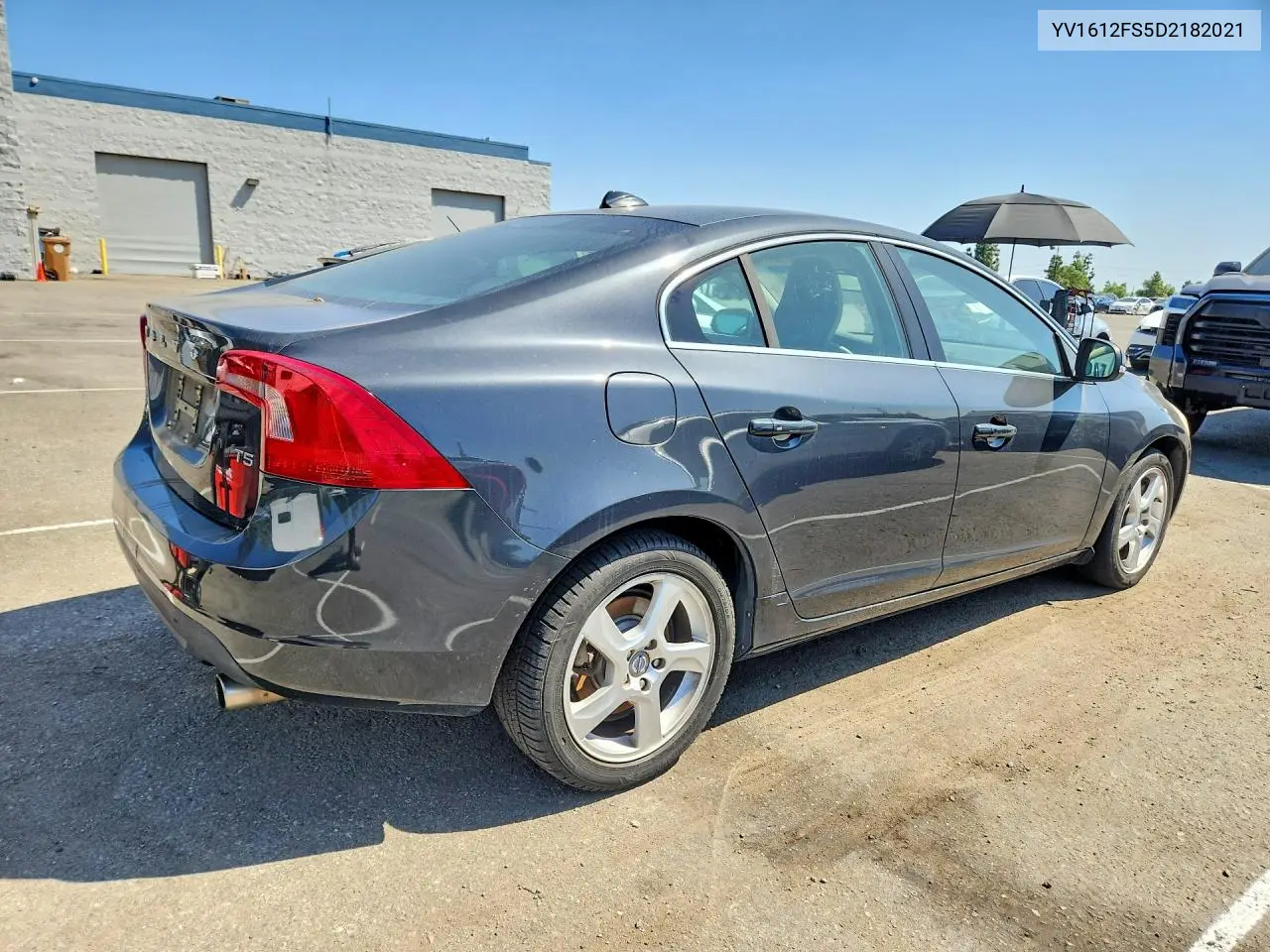 2013 VOLVO S60 VIN YV1612FS5D2182021 — фото 3