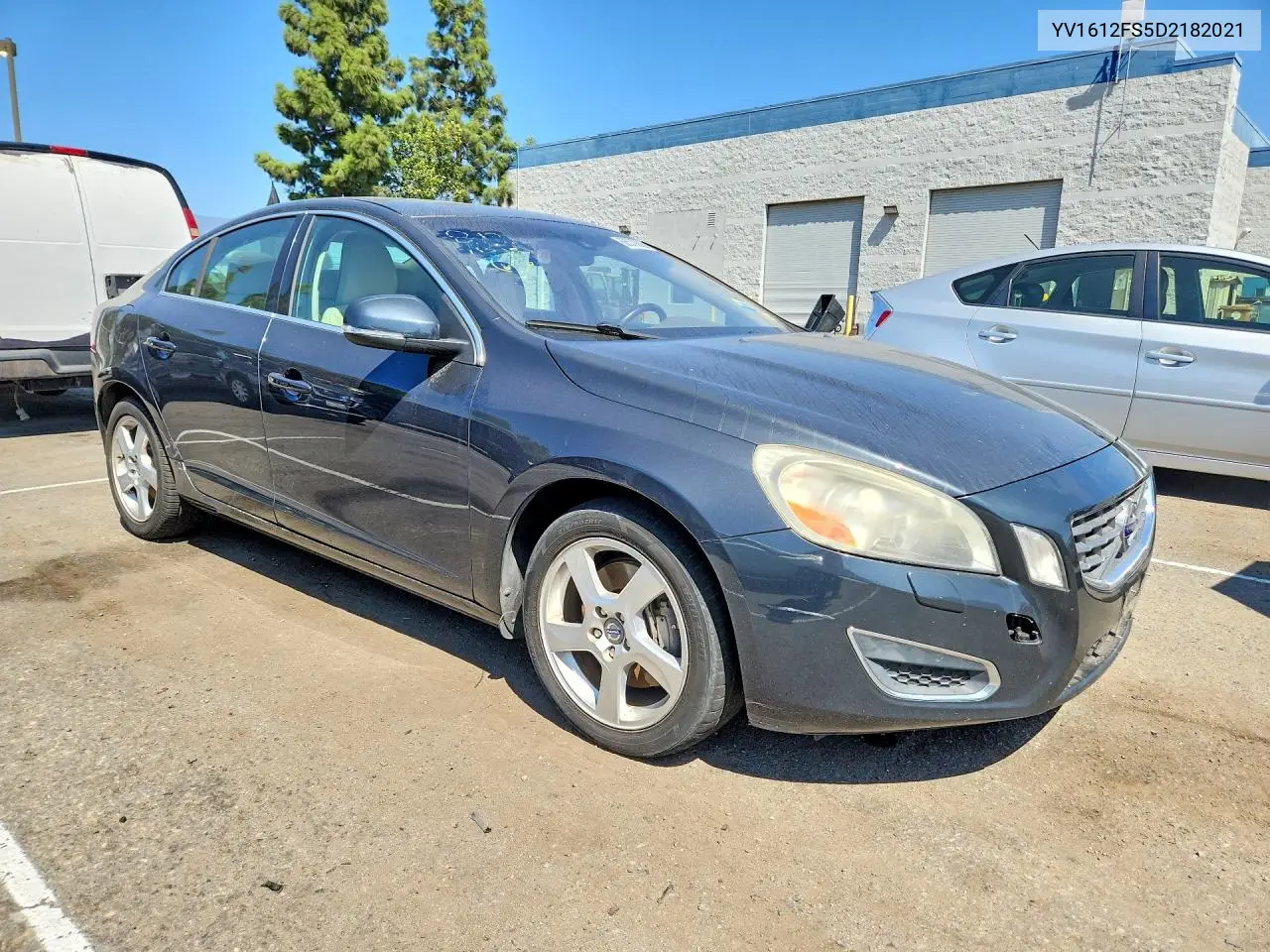 2013 VOLVO S60 VIN YV1612FS5D2182021 — фото 4