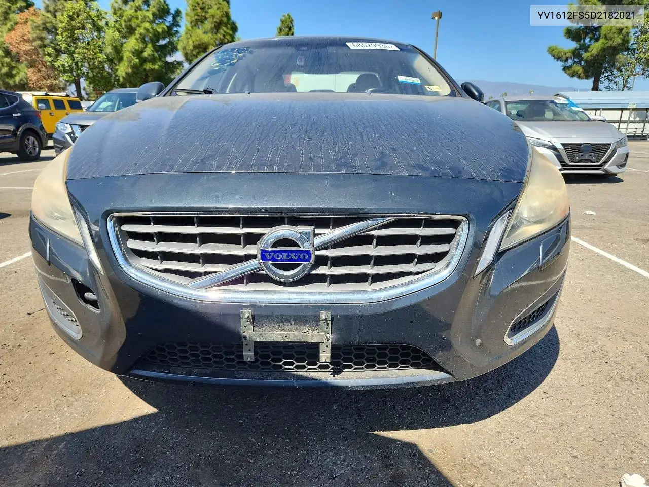 2013 VOLVO S60 VIN YV1612FS5D2182021 — фото 5